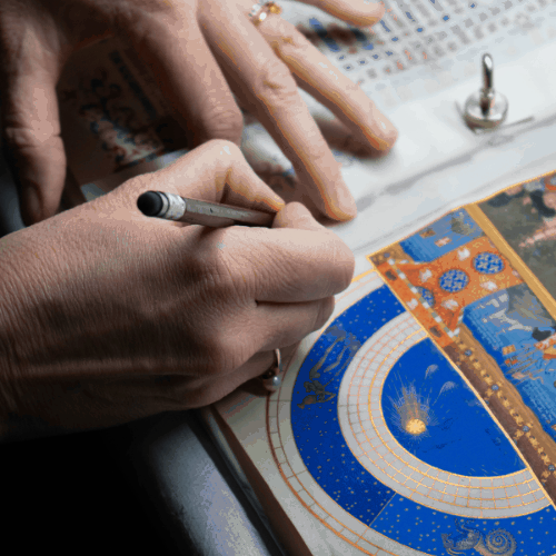 Les « Très Riches Heures du duc de Berry » en cours de restauration avant leur exposition