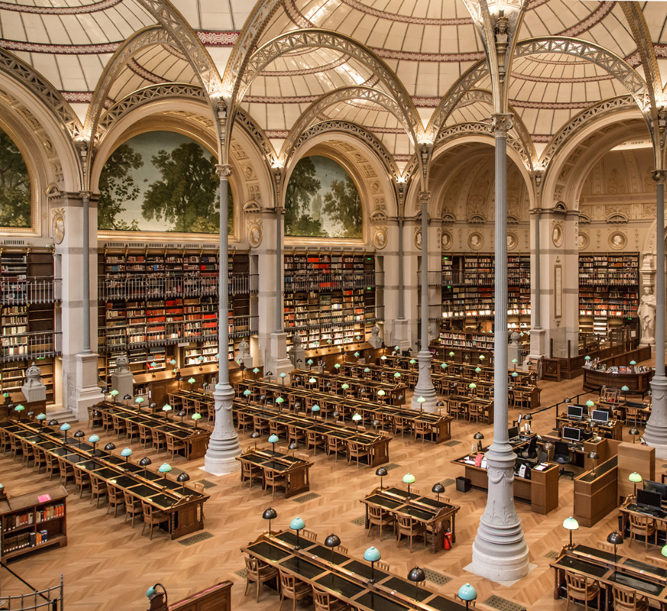 Institut national d’histoire de l’art - galerie Colbert © INHA, photo Laszlo Horvath