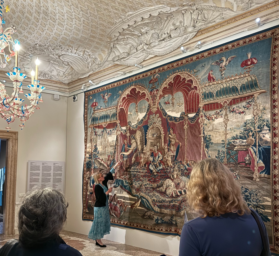 Sophie Mouquin en conférence au Palazzo Vendramin Grimani