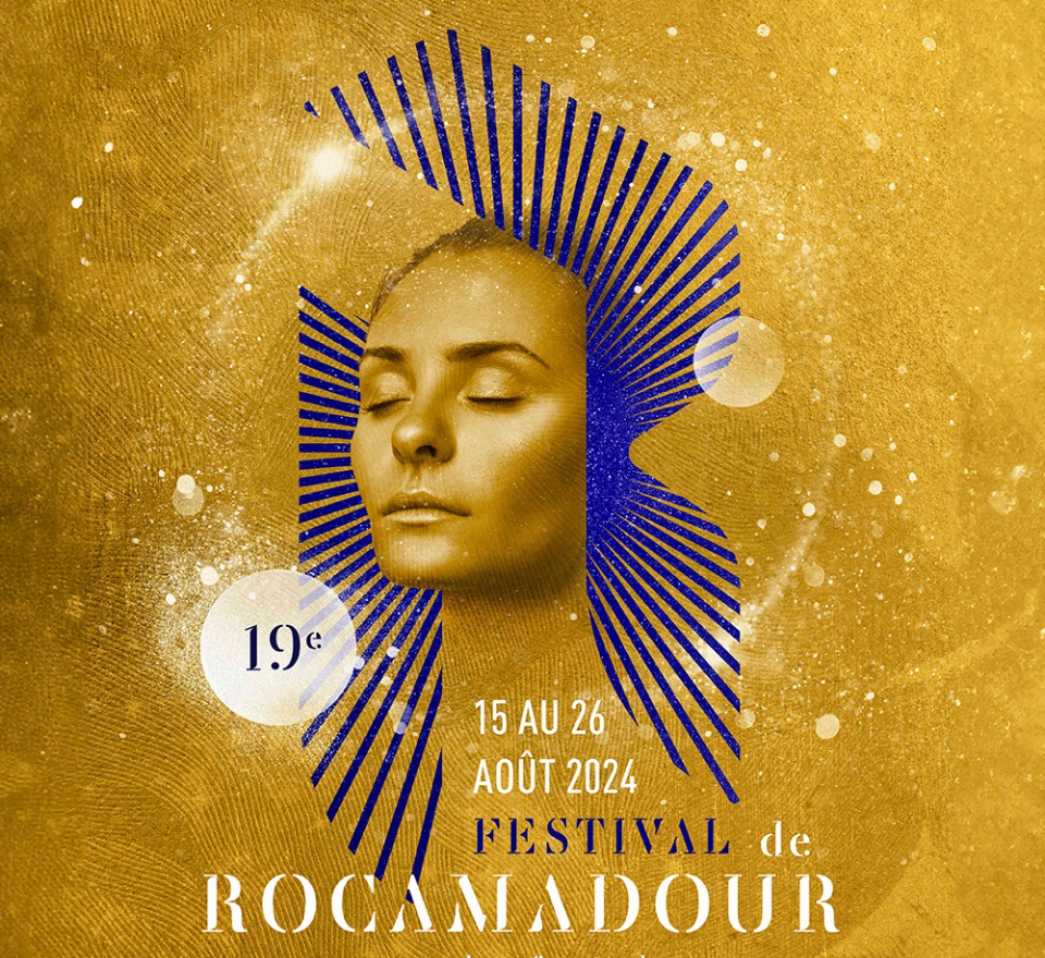 Affiche de l'édition 2024 du Festival de Rocamadour