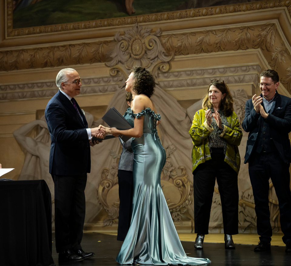 Monsieur Gilles Etrillard et Chelsea Marilyn Zurflüh © Anne-Laure Lechat