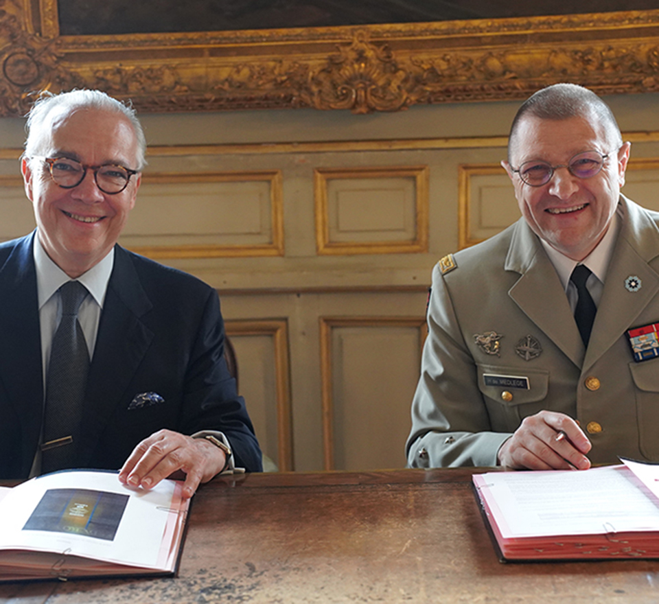 Signature d'un nouveau partenariat avec le musée de l’Armée