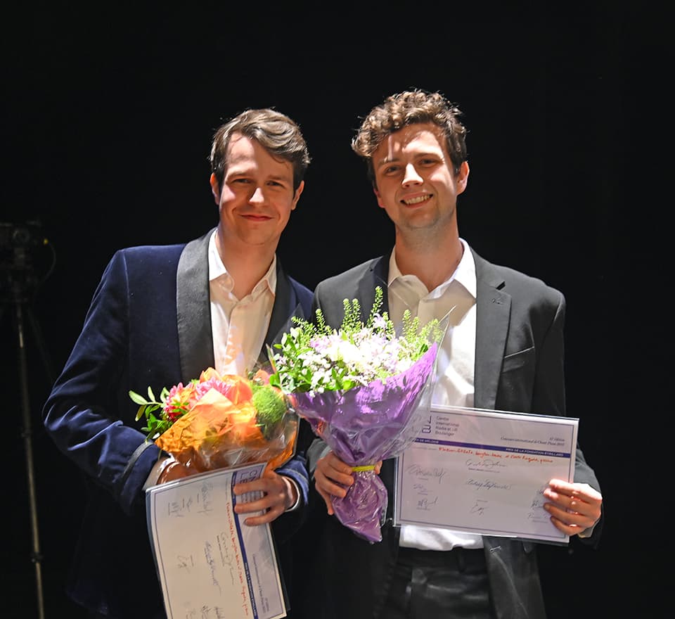 Florian Störtz et Mark Rogers sacrés lauréats au Concours Nadia et Lili Boulanger 2023