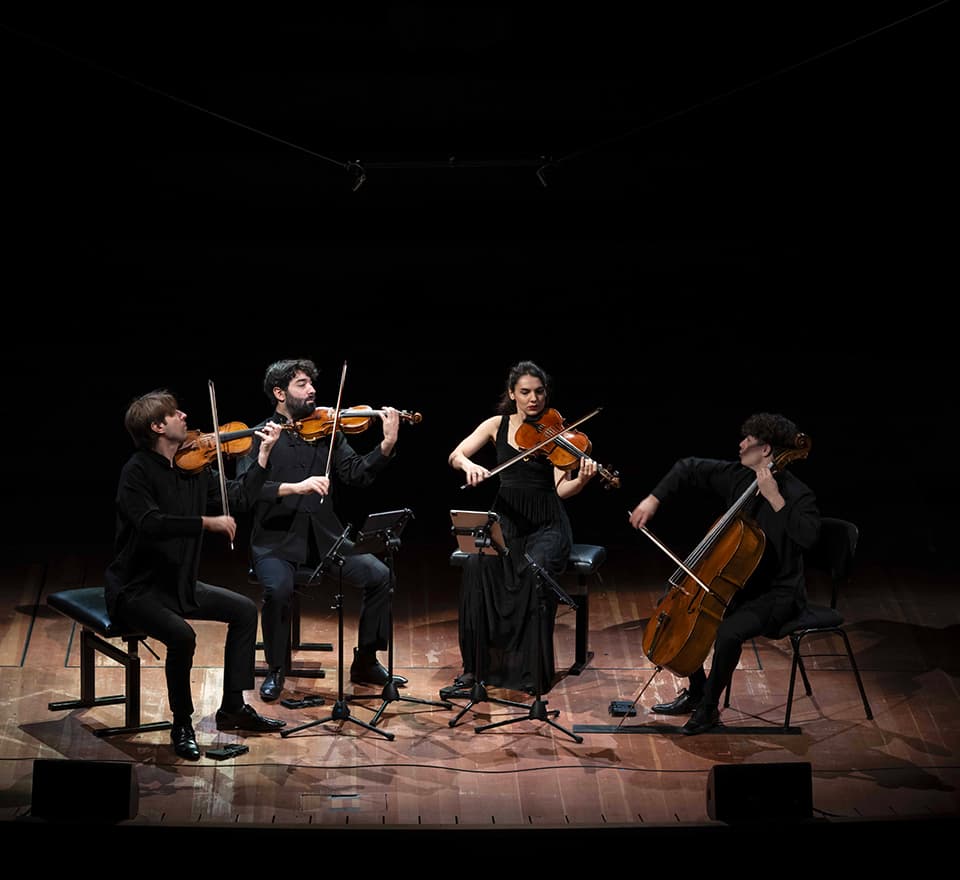 The Quatuor Elmire, winner of the Special Prize at the Concours de Genève