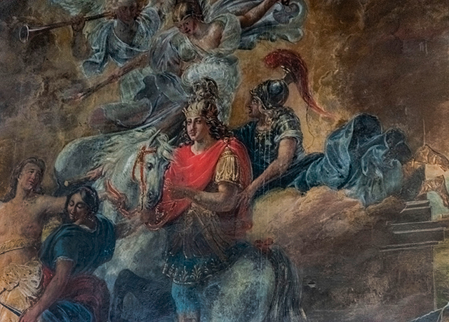 Grand projet de restauration d’une peinture murale du musée de l’Armée2023 – (EN)