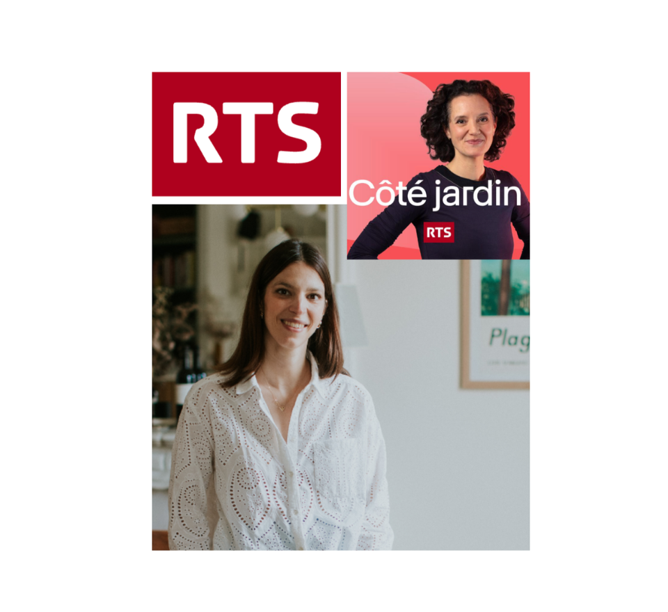 Eglantine Petit invitée du podcast "Côté jardin" de la RTS