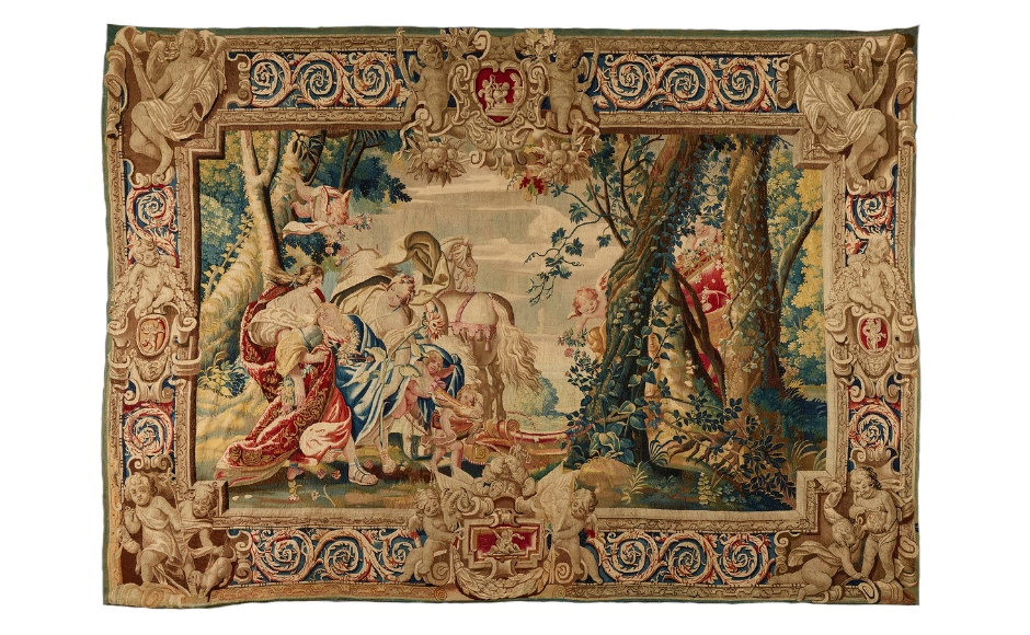 Armide enlève Renaud (Tenture de Renaud et Armide)