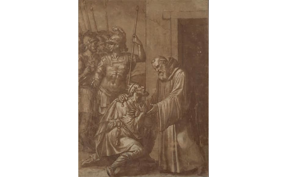 Saint Benoît devant Totila (La supercherie de Totila démasquée)