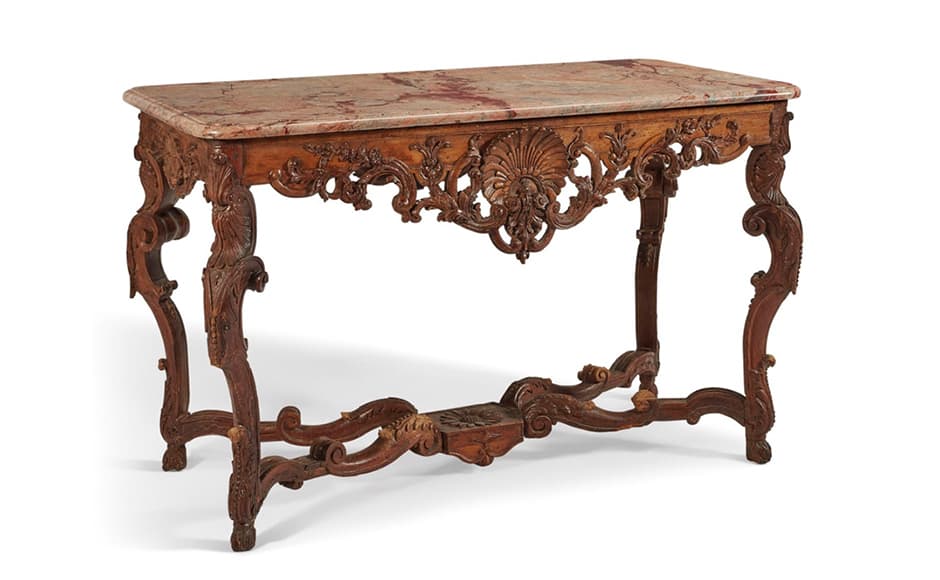 Table de milieu