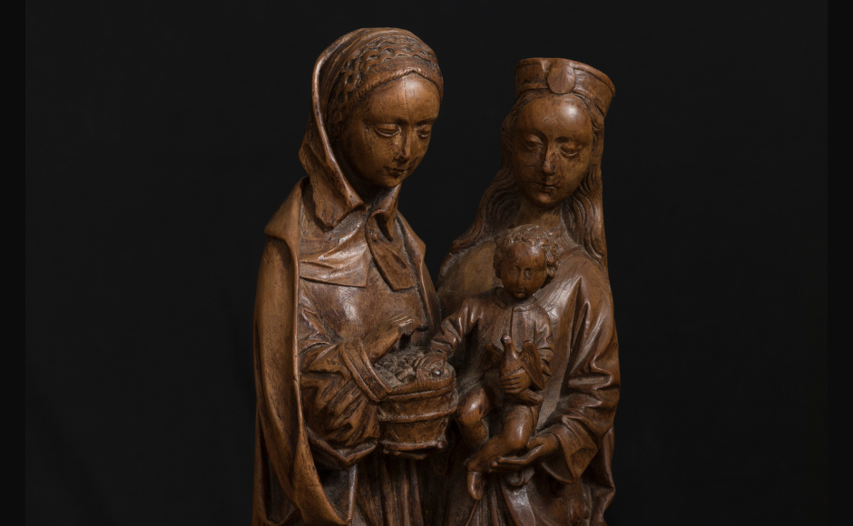 La Vierge à l'enfant avec sainte Anne