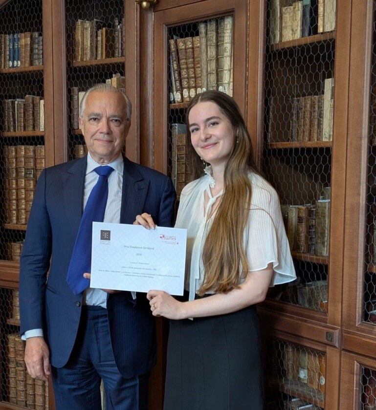 Fiona Morel, lauréate du Prix de thèse Fondation Etrillard 2026