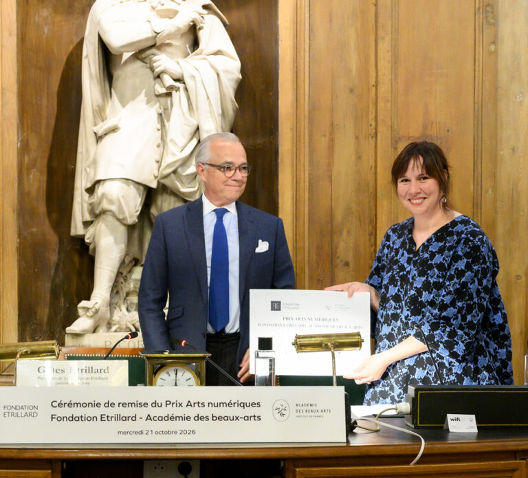 Anna Ridler, lauréate du Prix Arts Numériques 2026